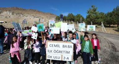 Büyükşehirin Yeşil Vatan Seferberliği’nde 3 bin fidan daha toprakla buluştu