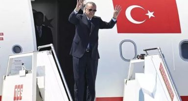 Cumhurbaşkanı Erdoğan, “Barış için Şarm El-Şeyh Zirvesi”ne Katılmak Üzere Mısır’da
