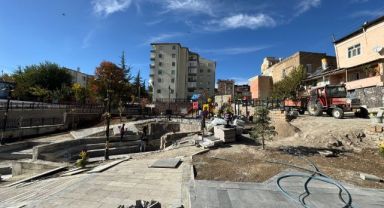 Develi'nin kayıp mirası yeniden canlanıyor: Tarihi Venk Suyu ve Eski Saray bölgesi sosyal donatı alanı oluyor