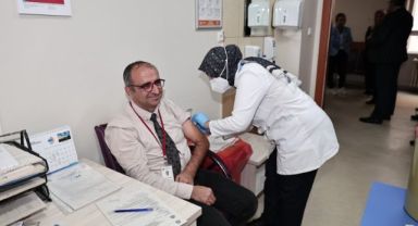 ERÜ Hastaneleri’nden sağlık çalışanlarına mevsimsel grip aşısı
