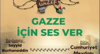 Kayseri’de Sağlık Çalışanlarından Gazze İçin Yürüyüş Çağrısı