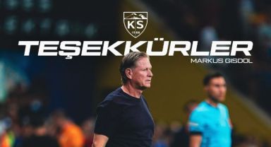 Kayserispor'da Markus Gisdol ile yollar ayrıldı