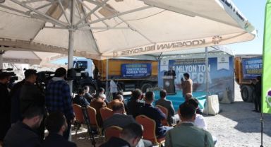 Kocasinan Belediyesi Agrega Üretim Tesisi'nde 1 milyon ton üretim yaptı