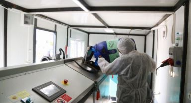 Melikgazi'de sıfır atık ile yemek atıkları can dostlar için mamaya dönüşüyor