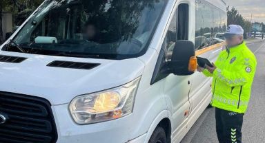 Personel servisleri denetlendi