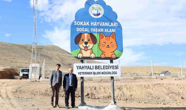 Yahyalı Belediyesi’nden Sokak Hayvanlarına Doğal Yaşam Alanı: Tesis Kullanıma Açıldı