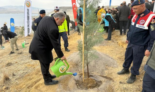 Ali Dağı’nın zirvesine 1111 fidan