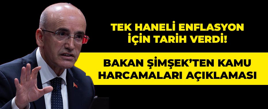 Bakan Şimşek: