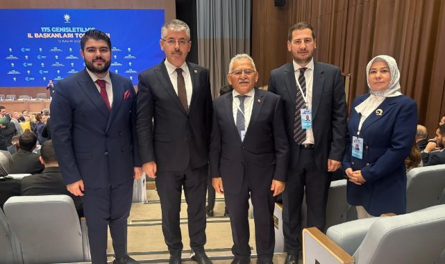 Başkan Büyükkılıç; AK Parti 175. Genişletilmiş İl Başkanları Toplantısı'na katıldı
