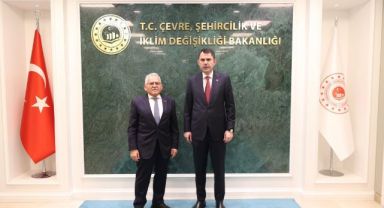 Başkan Büyükkılıç'tan Bakan Kurum'a ziyaret