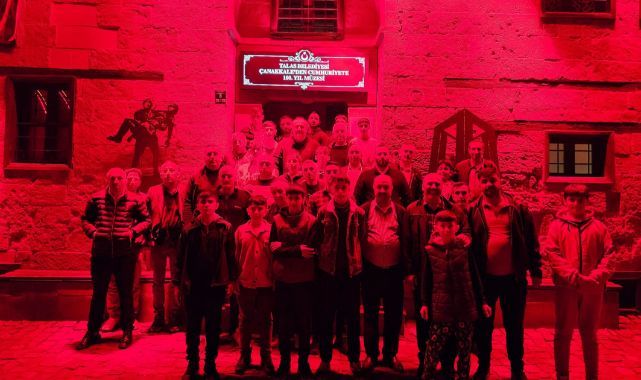 Çukurca'dan geldiler, Çanakkale Müzesi'ni gezdiler