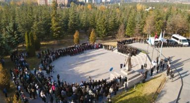 ERÜ’de 10 Kasım Atatürk'ü Anma Töreni gerçekleştirildi