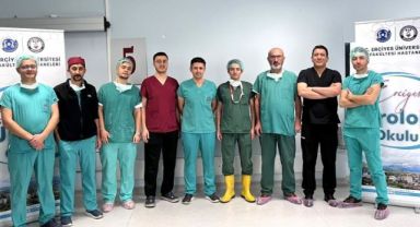 ERÜ Hastaneleri’nde, ‘Böbrek Taşlarında Retrograd İntrarenal Cerrahi (RIRS) Kursu’ düzenlendi
