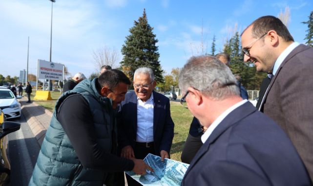 ERÜ Kavşağı'ndaki çalışma devam ediyor