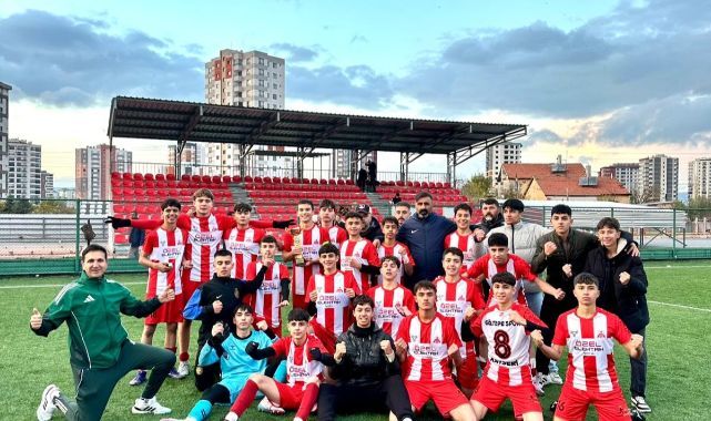 Gültepespor U-16 namağlup şampiyon
