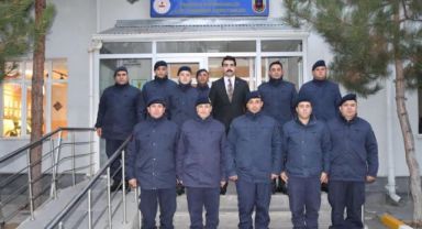 Kaymakam Eser; kolluk kuvvetlerini ziyaret etti