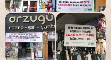 Kayseri Esnafından Gazze'ye Tam Destek: Bir Günlük Gelirlerini Bağışladılar!