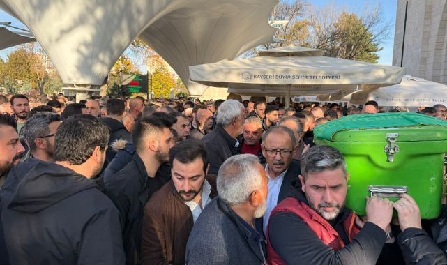 Kayseri'nin tanınan siması Şeref Yaroğlu toprağa verildi