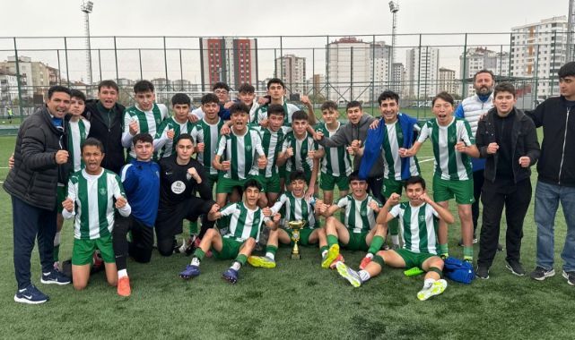 Kayseri U16 Liginde şampiyonlar belli oldu