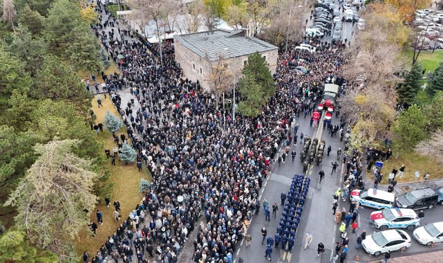 Kayserili binler, şehidini uğurladı