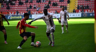 Kayserispor: 0 - Gaziantep FK: 2 (İlk yarı)
