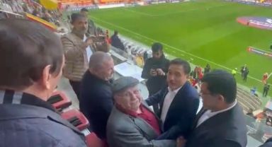 Kayserispor eski başkanlarından 'Kebapçı Hilmi' statta