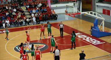Melikgazi Kayseri Basketbol evinde mağlup