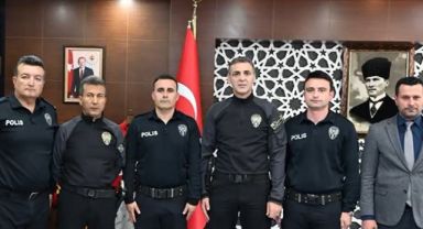 Rahatsızlanan kadını yalnız bırakmayan polis memurlarına teşekkür