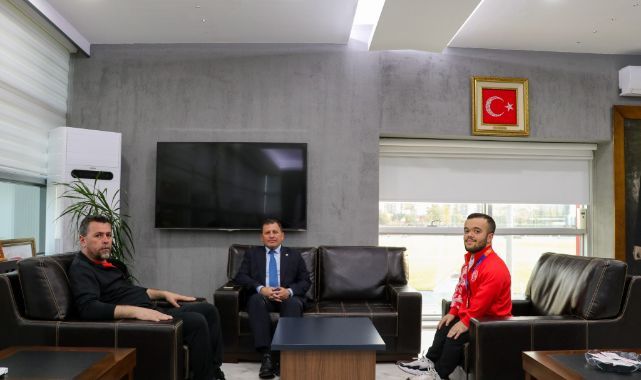 Şampiyondan İl Müdürü Kabakcı’ya ziyaret