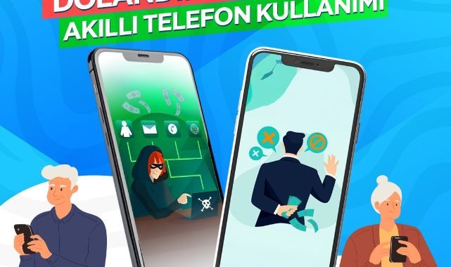 Talas Belediyesi'nden büyüklere güvenli telefon kullanımı eğitimi