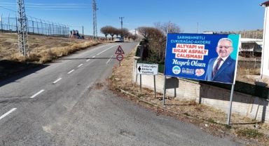 Tomarza'da 3 mahallenin ana yollarının sıcak asfaltı tamamlandı