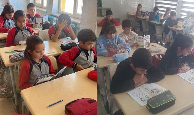 Tomarza'da kitap okuma etkinliği düzenlendi