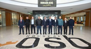 AK Partili Ataş, Kayseri OSB Yönetim Kurulu Toplantısı’na konuk oldu