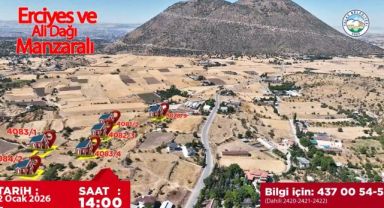 Akçakaya ve Endürlük'te 14 prestijli villa parseli satışta