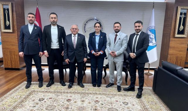Avrupa Kayserili İşverenler Birliği’nden Başkan Büyükkılıç’a ziyaret