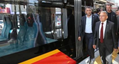 Başkan Büyükkılıç'tan 1 yılda 90 saat ücretsiz tramvay hizmeti