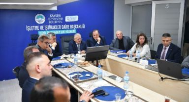 Başkan Büyükkılıç'tan 'teknik' buluşma