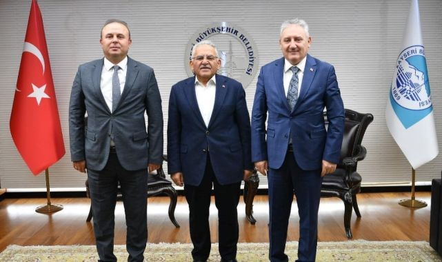 Başkan Büyükkılıç, Tarım Reformu Genel Müdürü Yıldız’ı ağırladı