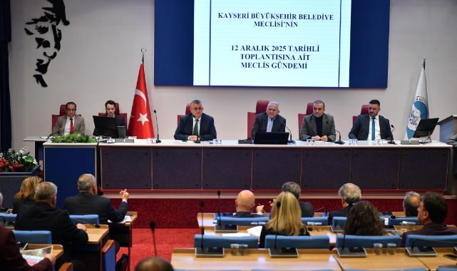 Büyükşehir yılın son meclis toplantısını gerçekleştirdi