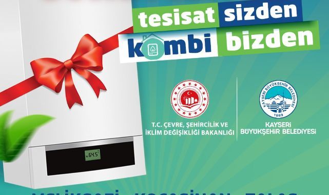 Büyükşehirin ‘Tesisat Sizden, Kombi Bizden’ projesi başvuruları devam ediyor
