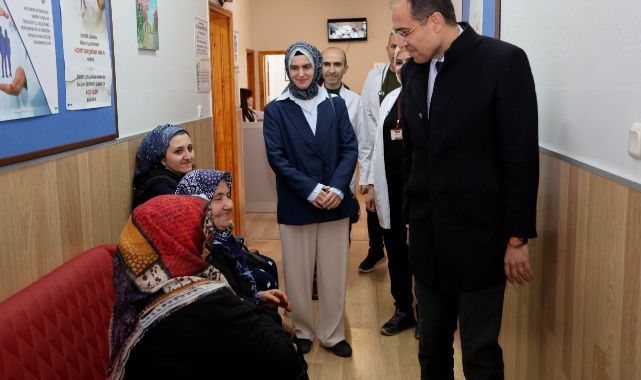 Erşan’dan aile sağlığı merkezlerine ziyaret