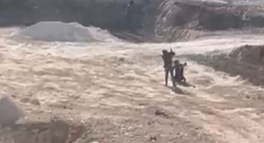 Gaziantep'te tepki çeken görüntü: Çocuk işçiye inşaat alanında darp