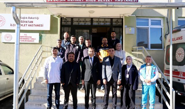 İl Sağlık Müdürü Dr. Erşan; Özvatan’daki sağlık hizmetlerini yerinde değerlendirdi