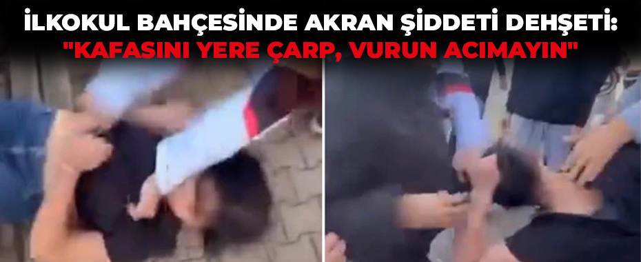 İlkokul Bahçesinde Akran Şiddeti Dehşeti: