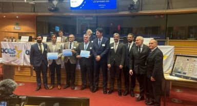 Kayseri büyükşehir Belediyesi'ne Brüksel'de 'En aktif belediye' ödülü