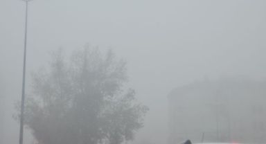 Kayseri'de sis görüş mesafesini düşürdü