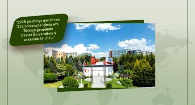 KAYÜ’den UI GreenMetric’te büyük başarı