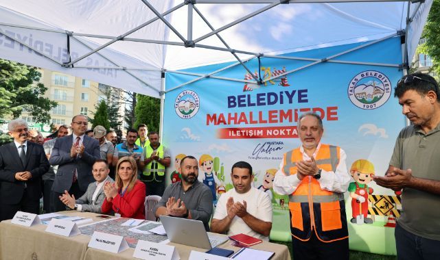 Mahalle Mahalle Talas'ta hizmet yolculuğu tamamlandı