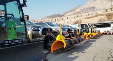 Melikgazi Belediyesi kışa hazır