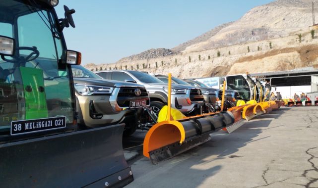 Melikgazi Belediyesi kışa hazır